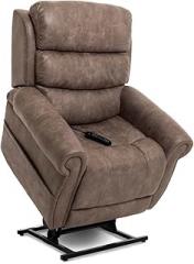 Pride Mobility VivaLift Tranquil 2 PLR935M Electric Power Lift Recliner Chair | Standard Fabric Sofa for Elderly, 4-Position, USB Remote, Medium