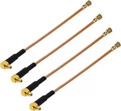 10 Pcs MMCX/MCX Male to U.FL/MHF4 Female Pigtail RG178 RIF Coaxial Cable 3G Angten Extension Cord Wire Replacement for OEM New 2026 High for Reliable Electronic Component