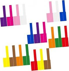 Balacoo 20Sheets Cord Labels Self Adhesive Cable Tags for Electronics Office Use Durable Wire Identification Stickers Colors Labels Each