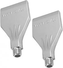 KICHOUSE 2pcs Aluminum Alloy High- Blow Nozzle for Efficient Drying and Cleaning Pressurized Air Blower Nozzle for Electronics and Mechanical Components