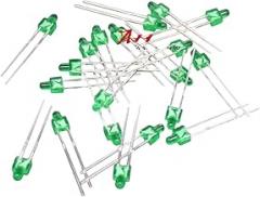 2MM Led Dip Tower Diode Lamp Green 100PCS New 2025 Arrival for Reliable Electronic Component, Precision, Stable Performance