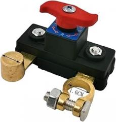 1Pc Negative Terminal Cut Off Kill Switches Universal 12V/24V Car Battery Disconnect Switch Isolator Power(A)