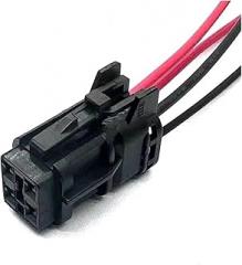 1/4 Pin Sealed Male Female Plug MG640333 MG610331 Waterproof Auto Electronic Fuel Pump Connectors / / Socket(Green)