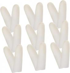 VICASKY 100pcs Disposable Latex Finger Protectors Static Fingertips Covers for Kitchen Cooking Nail Salons Electronics and Daily Use
