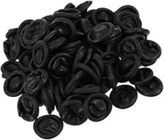 Alipis 100pcs Wear-Resistant Anti-Static Disposable Finger Covers for Electronics Microelectronics and Crafting Comfortable and Reliable Latex Protection for Daily Use