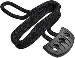 Snubber Pull w/Rope - Black [S51390]