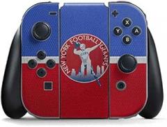 Skinit Decal Gaming Skin Compatible with Nintendo Switch Joy Con Controller - Officially Licensed NFL New York Giants Vintage Design