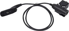 Multipin Ptt Adapter Military Wiring NATO US U94 PTT Compatible with Motorola APX 6000 7000 8000 xpr 7550e