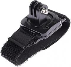 Reflex Camera 360° Rotating Adjustable Wrist Strap Mount Compatible with Go Pro, DJI Action Cameras, Wristband for Hands-Free POV Filming | Secure, Lightweight.