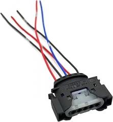 5 Pin 09441551 09441552 Auto Connector Electronic Turbocharger Actuator RepairAdapter Air Flow Meter For X3 X5(Dark Grey)