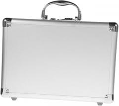 Uonlytech Aluminum Alloy Multi-functional Carry Case Portable Tool Organizer for Travel Outdoor Activities and Home Use Hard Storage Box Removable Inserts for Mechanics and Electronics