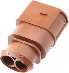 Applicable To 3B0973852A 752A Car Electronic Fan High Current Plug DJ70228A-6.3-11/21(Malehead)