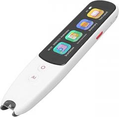 Portable Text to Speech Device, Multi Language Translation Scan Reading Pen Supports Text to Speech Scan to Translate Dyslexia Reading Tools for Students, Language Learners
