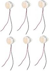 STOBAZA 1set Piezoelectric Buzzer Alarm for Electronics Printers and Copiers Sound Alarm with Wire Connection for Car Modification and Reminder Projects 6pcs