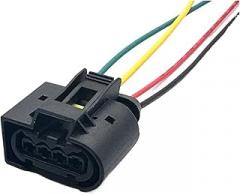 4 Pin Car Electronic Water Pump Connector 50290698 Ignition Coil Package For X1 X5 X6 Z4 N52 N54 AICNRUT(With 15cm wire,1 Set)