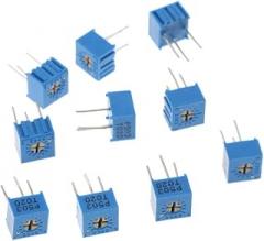 Electronic Components 10 x Top Adjustment 50K Printing 503 3362P Trim Pot Trimmer Potentiometer
