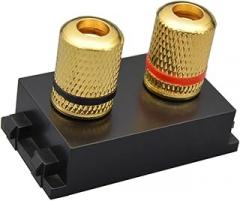 Black Audio Module Dark Speaker Socket Sound System Connector