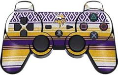 Skinit Decal Gaming Skin Compatible with PS3 Dual Shock Wireless Controller - Officially Licensed NFL Minnesota Vikings Trailblazer Design