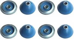 Mounting Rubber Cushion Feet Bumper Set Compatible with Excavator E303CR