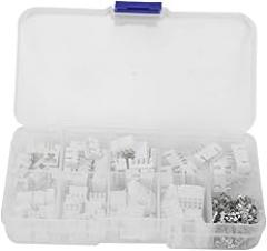 EVTSCAN 230P Electronic Connector Kit, 2P 5P Sizes, Sturdy Plastic, Easy to Use, Wide Application, for DIY, Automotive, Robotics, and Electronics Repairs