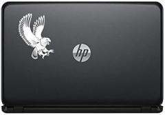 Eagle Hawk Version 5 Vinyl Decal Sticker for Computer MacBook Laptop Ipad Electronics Home Window Custom Walls Cars Trucks Motorcycle Automobile and More (White)