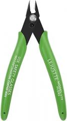 5 Inch Flush Cutters, Small Wire Cutters, Micro Flush Cut Pliers Side Cutters Snips Zip Tie Sprue Cutter for Jewelry Making, Floral, Electronics, Model Craft, Filament, 3D Print