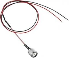 Oiyagai 2-Pack TNC Male to Red and Black Pigtail Cable, RG316 RF Coaxial Adapter, 20cm Length, for Antenna, LoRa, WiFi, RF Module, DIY Electronics