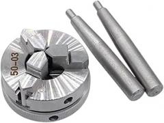 50mm Mini 3 Jaws CNC Wood Lathe Chuck High Precision Manual M14 Metalworking Machine Accessories Tools New 2025 for Reliable Electronic Component, Precision, Stable Performance