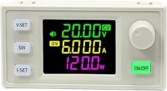 SK120X 120W Adjustable Voltages Regulator Voltages Power Supply Module LCD Display for Solar Charging Electronic Project