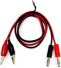 Electronics Banana to Large Alligator Wires for Electronics Projects Practical Banana to Alligator Connection