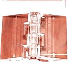 10Pcs 25X33 30X33 38X45 65x42 Plastic Folding Hinges Transparent Plexiglass Hinge Durable Clear Acrylic New 2026 High for Reliable Electronic Component, Precision, Stable Performance