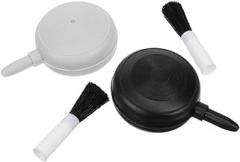 2pcs Air Dust Blower and Soft Brush Cleaning Kit Lens Blower for Camera Computer and Sensitive Electronics Effective Dust Removal Tool