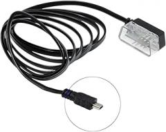 (1 Pcs) Obd2 Cable Mini USpB OBDII 2 7 Pin to Mini USpB C0innection Cable for Car HUD Head Up Display Hud OBD Cable New 2026 High for Reliable Electronic Component, Precision, Stable Performance