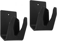 Artibetter 2Pcs Wall Mounted Barcode Scanner Bracket and Holder for Handheld Scanners, Barcode Reader Dock with Base for Retail Checkout and Inventory Management