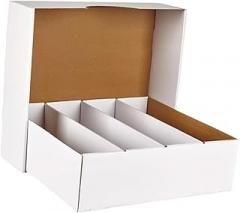 Trading Card Storage Box, Organizer, Storing Sorting Tray Case for Soccer