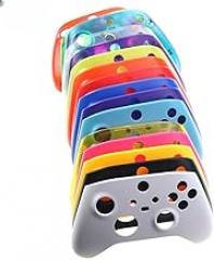 Front Case Top Housing Shell Cover Faceplate Replacement for Xbox Series X S Controller Solid Color (White)