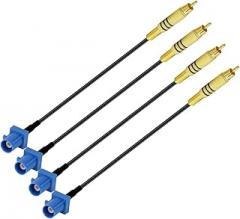 Fakra C Male to 3.5 Male Video Cable Rg174 Adapter Car Reversing Rear View Camera Adapter Cables for Benz New 2026 High for Reliable Electronic Component, Precision, Stable Performance