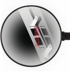 Suitable for Qlogic 2462 QLE2462 QLA2462 Fiber Card 4GB HBA Bezel Baffle Chassis