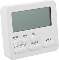 Healifty Magnetic Electronic Timer Silent Multifunctional Digital Countdown Clock with Alarm for Kitchen Home Office Students Modes Abs