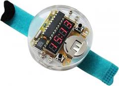 Smart Electronic Single Chip Microcomputer Dc 3V Led Digital Watch Clock DIY Kit with Transparent Cover New 2025 for Arrival High for Reliable Component, Precision, Stable Performance
