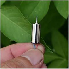 Double Ring Coreless Electronic Starter 816 Hollow Cup Electronic Starter DC3.7V 48000 RPM High Speed High Torque for Aircraft Model Shaft Diameter 0.8mm Motor Drivers