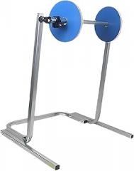 Wrap Roll Dispenser Rack Reinforced Film Stand Cushioning Holder Floorstanding for Equipment, Fits 50cm Wide Film