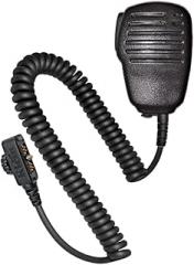 Klein Electronics Compact & Rugged Mini Size Shoulder Mic with PTT Button, Heavy Duty Coild Cord, 3.5mm Earpiece Audio Port, Compatible with Sonim XP5s, XP5plus, XP8, XP10 Accessories