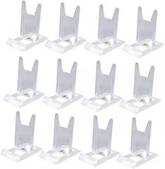 20pcs Adjustable Plate Holder Display Stand Sturdy Picture Frame Stand for Home Office