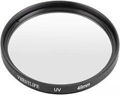 Univesal Ultra Slim Filter Lens Protecting Filters for DSLR Cameras 49Mm Filter (49mm)