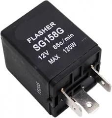 1Pcs SG158G SG258G Automotive Flasher 12V 24V 120W Relay Electronic Turn Signal(12V)