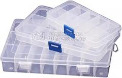 10/15/24 Grids Tools Packaging Box Portable Practical Electronic Components Storage Box/Part Box/Tool Box