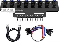 1PCS 8 Channel High Electronic Infrared Line Tracking Sensor Module Support Automatic Calibration B