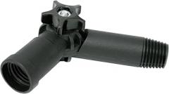 Angle Adapter, Anodized Aluminum, Gray