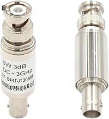 1PCS BNC-JK 5W RIF Attenuator 1/3/6/10/15/20/25/30/40DB RIF Coaxial Power BNC Male Plug to BNC Female New 2026 High for Reliable Electronic Component, Precision, Stable Performance